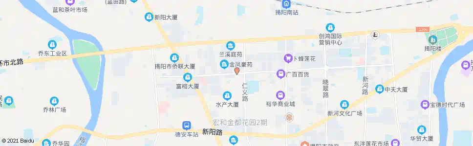 揭阳揭阳地税局_公交站地图_揭阳公交_妙搜公交查询2025