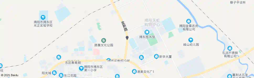 揭阳梅岗中学_公交站地图_揭阳公交_妙搜公交查询2025