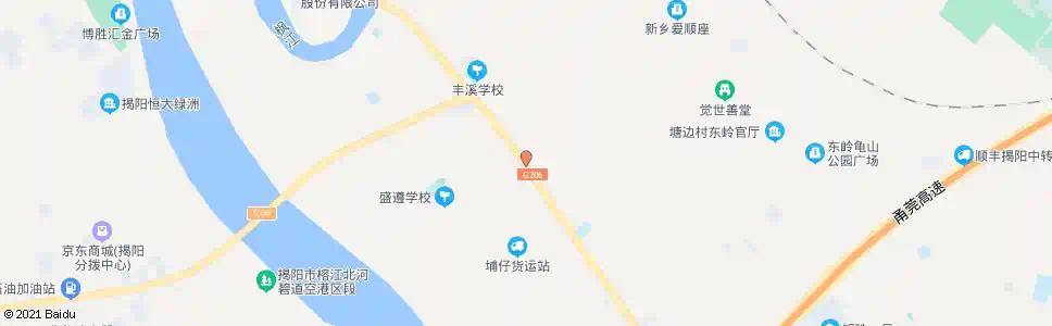 揭阳塘埔村_公交站地图_揭阳公交_妙搜公交查询2025