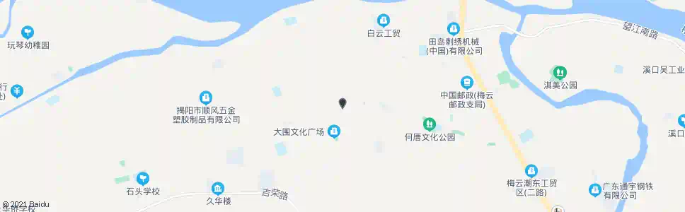 揭阳大围村_公交站地图_揭阳公交_妙搜公交查询2025