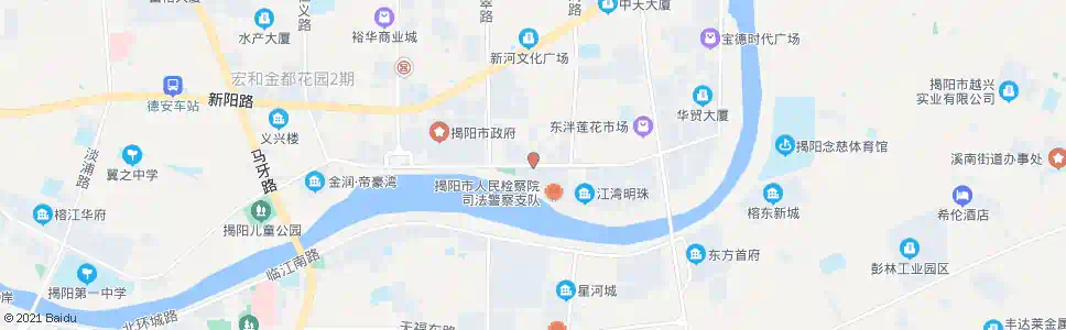 揭阳市中保_公交站地图_揭阳公交_妙搜公交查询2025