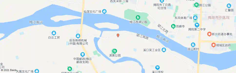揭阳滨淇村_公交站地图_揭阳公交_妙搜公交查询2025