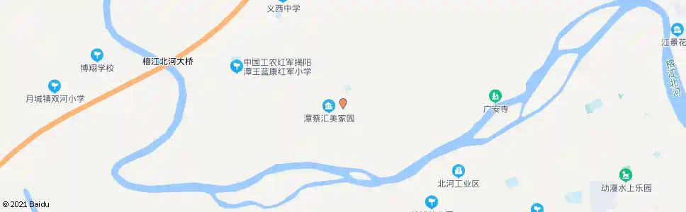 揭阳潭蔡村_公交站地图_揭阳公交_妙搜公交查询2025