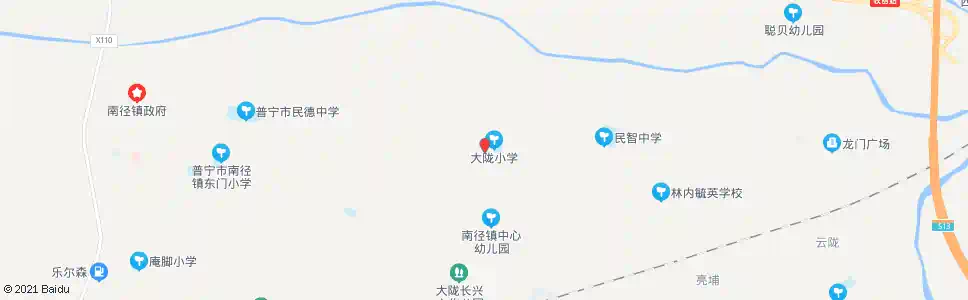 揭阳大陇村_公交站地图_揭阳公交_妙搜公交查询2025