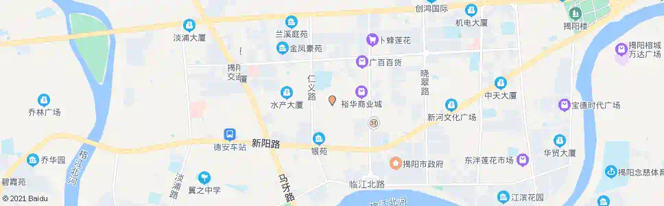 揭阳人家头村_公交站地图_揭阳公交_妙搜公交查询2025