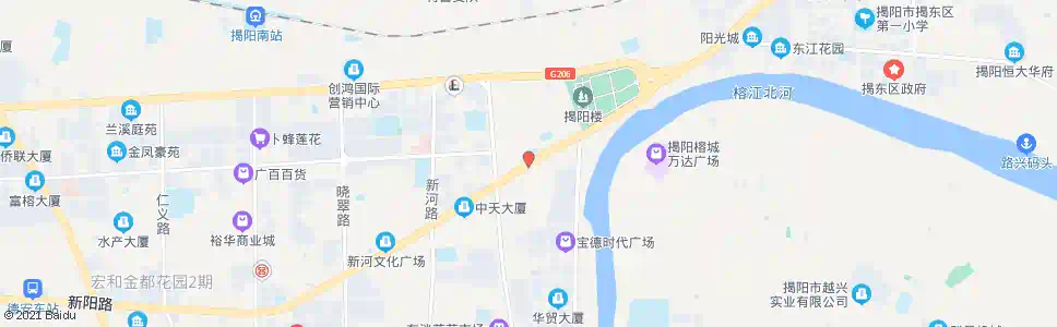 揭阳望龙头村_公交站地图_揭阳公交_妙搜公交查询2025