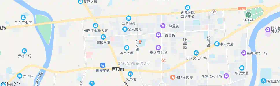 揭阳市实验中学_公交站地图_揭阳公交_妙搜公交查询2025