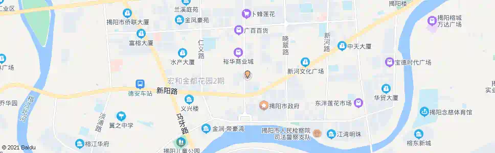 揭阳市工行_公交站地图_揭阳公交_妙搜公交查询2025