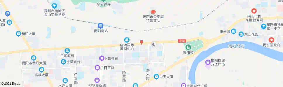 揭阳机电大厦_公交站地图_揭阳公交_妙搜公交查询2025