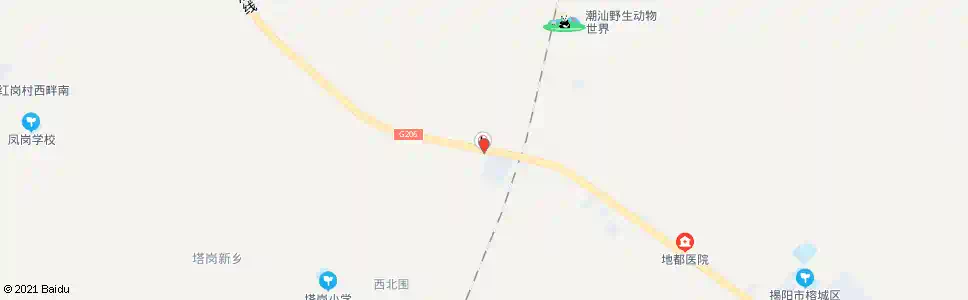 揭阳大瑶_公交站地图_揭阳公交_妙搜公交查询2025