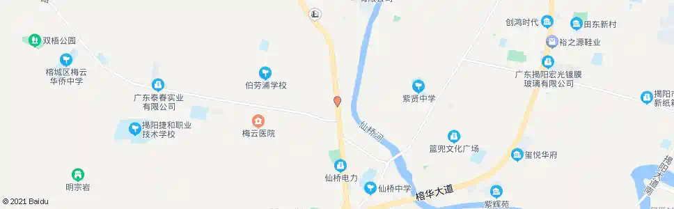 揭阳吉荣路口_公交站地图_揭阳公交_妙搜公交查询2025