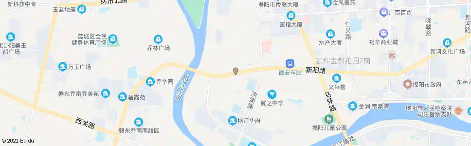 揭阳凤潮村_公交站地图_揭阳公交_妙搜公交查询2025