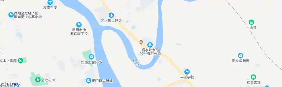 揭阳光大码头_公交站地图_揭阳公交_妙搜公交查询2025