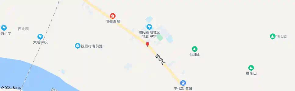 揭阳地都镇政府_公交站地图_揭阳公交_妙搜公交查询2025