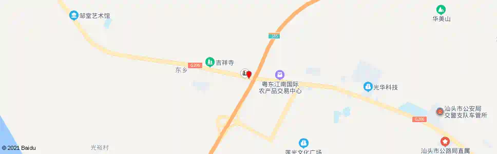 揭阳小坑_公交站地图_揭阳公交_妙搜公交查询2025