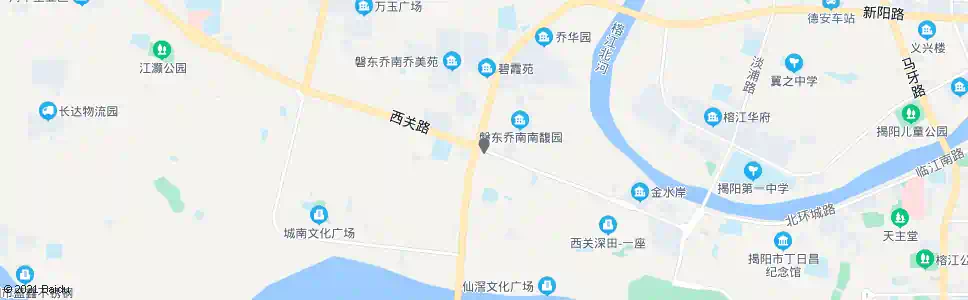 揭阳新氵窖市场_公交站地图_揭阳公交_妙搜公交查询2025