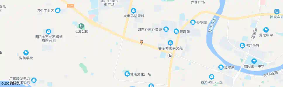 揭阳磐东镇政府_公交站地图_揭阳公交_妙搜公交查询2025