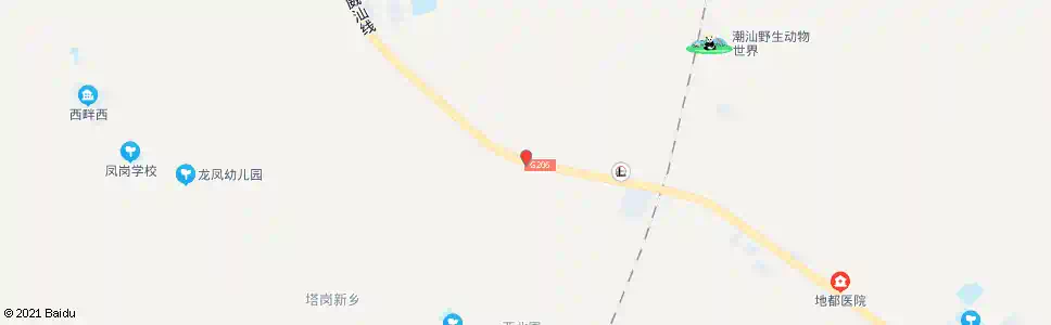 揭阳塔岗_公交站地图_揭阳公交_妙搜公交查询2025