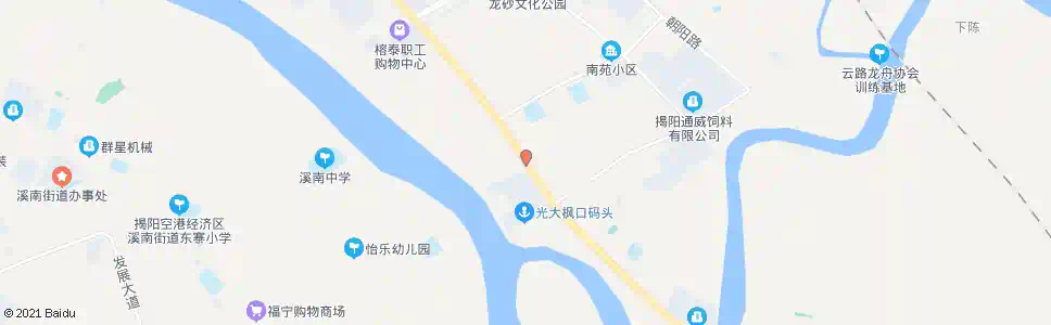 揭阳榕泰路口_公交站地图_揭阳公交_妙搜公交查询2025