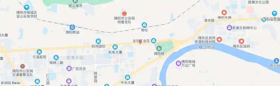 揭阳群记车行_公交站地图_揭阳公交_妙搜公交查询2025
