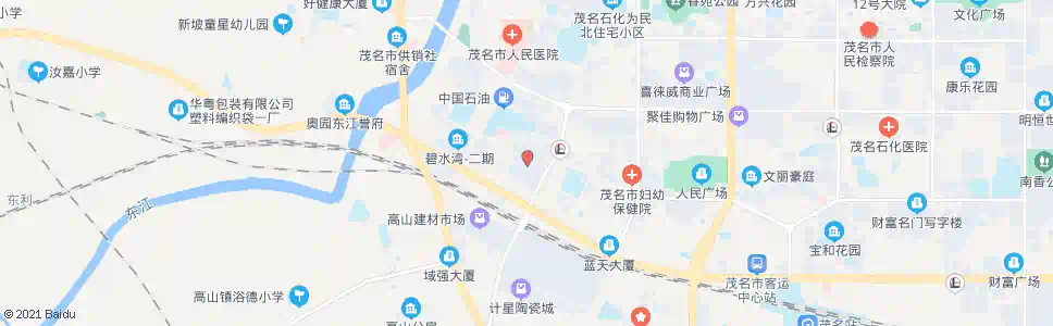 茂名亿城名苑_公交站地图_茂名公交_妙搜公交查询2025