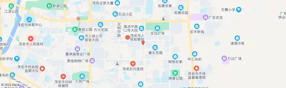 茂名富丽苑(东)_公交站地图_茂名公交_妙搜公交查询2025