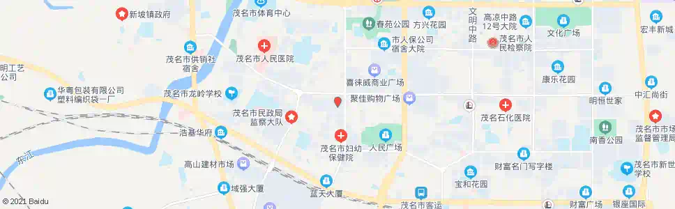 茂名富丽豪庭_公交站地图_茂名公交_妙搜公交查询2025