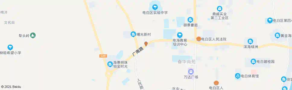 茂名水东三角圩_公交站地图_茂名公交_妙搜公交查询2025