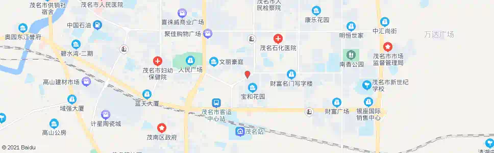 茂名专家门诊部_公交站地图_茂名公交_妙搜公交查询2025