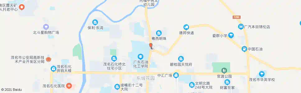 茂名羊角路口_公交站地图_茂名公交_妙搜公交查询2025