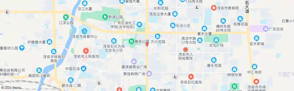 茂名老干中心_公交站地图_茂名公交_妙搜公交查询2025