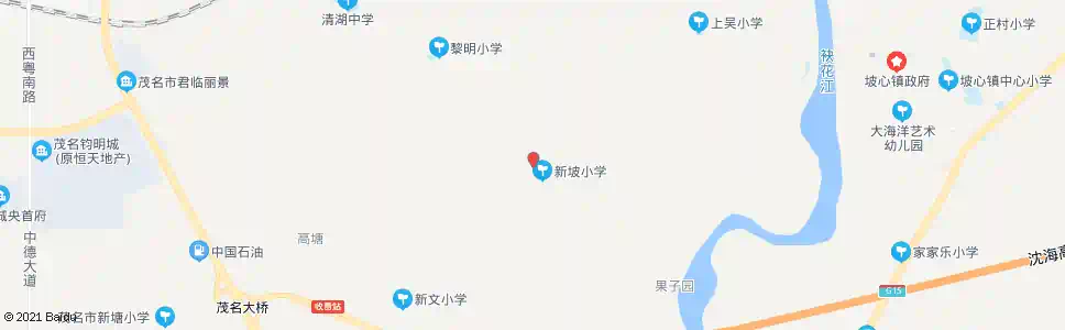 茂名新坡村委_公交站地图_茂名公交_妙搜公交查询2025