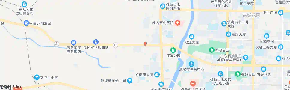 茂名河西汽车站(西)_公交站地图_茂名公交_妙搜公交查询2025