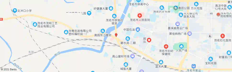 茂名茂南区人民医院(高山卫生院)_公交站地图_茂名公交_妙搜公交查询2025