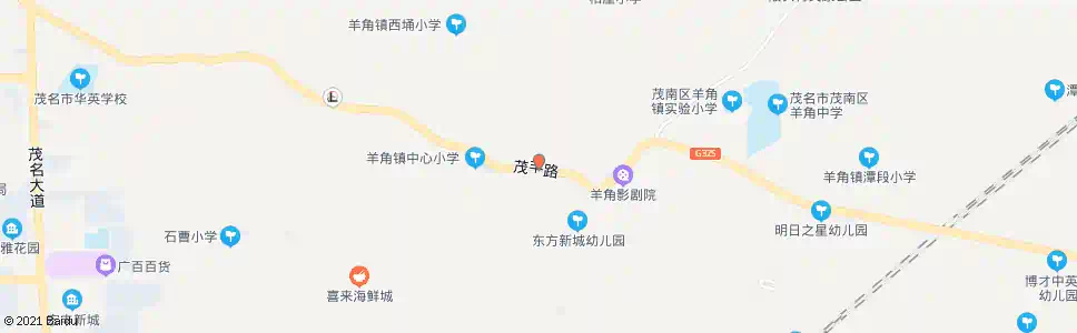 茂名羊角圩_公交站地图_茂名公交_妙搜公交查询2025