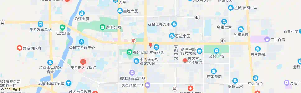 茂名市人民政府_公交站地图_茂名公交_妙搜公交查询2025