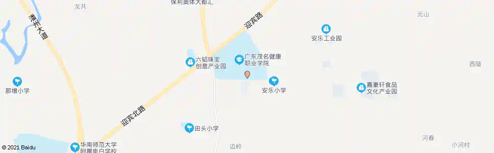 茂名市卫校_公交站地图_茂名公交_妙搜公交查询2025