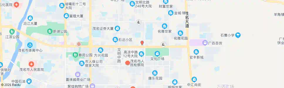 茂名茂港国税_公交站地图_茂名公交_妙搜公交查询2025