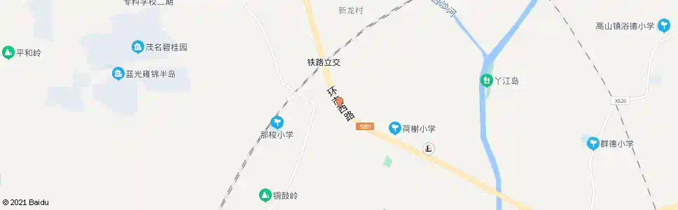 茂名大玉山路口东_公交站地图_茂名公交_妙搜公交查询2025