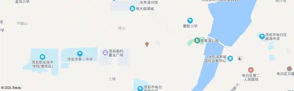 茂名海洋大道东_公交站地图_茂名公交_妙搜公交查询2025