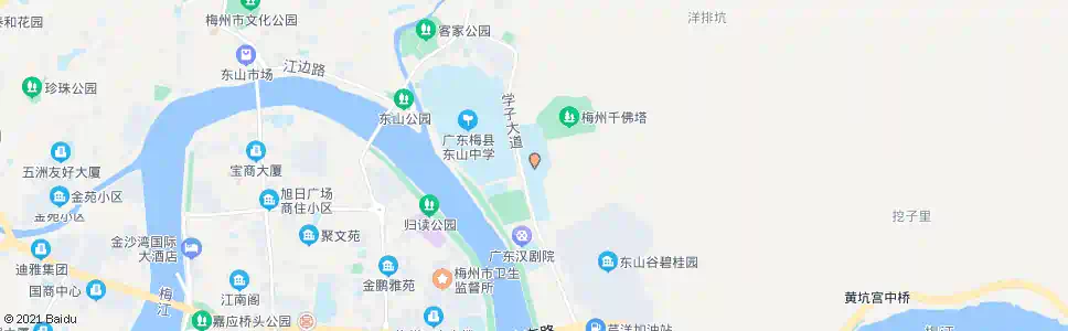 梅州市技术学校_公交站地图_梅州公交_妙搜公交查询2025