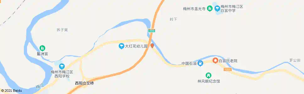 梅州深意桥_公交站地图_梅州公交_妙搜公交查询2025