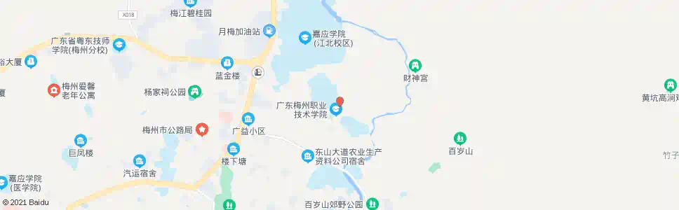 梅州市农业学校_公交站地图_梅州公交_妙搜公交查询2025