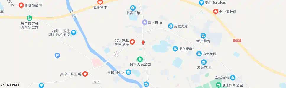 梅州明珠酒店_公交站地图_梅州公交_妙搜公交查询2025