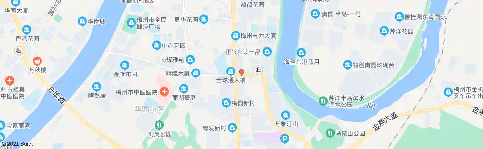 梅州丽都路_公交站地图_梅州公交_妙搜公交查询2025