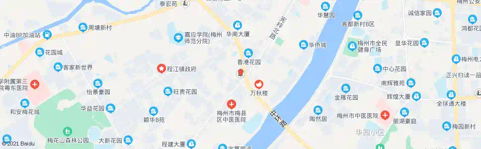 梅州新城加油站_公交站地图_梅州公交_妙搜公交查询2025