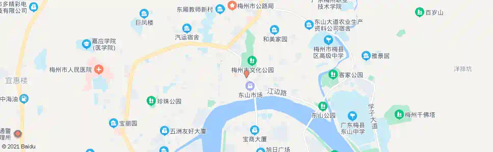 梅州文化公园_公交站地图_梅州公交_妙搜公交查询2025