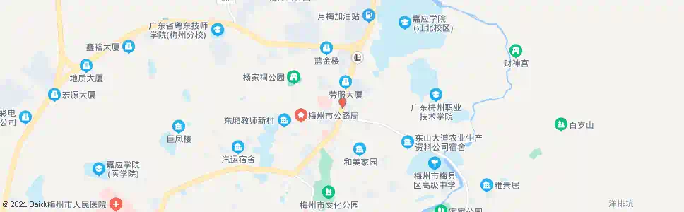 梅州东厢市场_公交站地图_梅州公交_妙搜公交查询2025