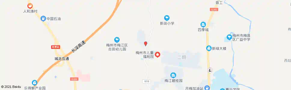 梅州电机厂_公交站地图_梅州公交_妙搜公交查询2025