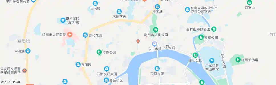 梅州梅江区政府_公交站地图_梅州公交_妙搜公交查询2025